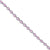 Silver Pink Evil Eye Chain Bracelet (1)