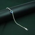 Stylish Evil Eye Silver Bracelet for Everyday Protection