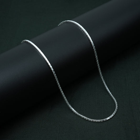 Trendy Silver Chain for Boys Minimal Look