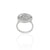 Silver "Glowing In Love" Girls Ring