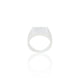 Silver Casual Shiny Ring For Men