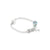 Silver Supple Solitaire Bracelet