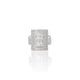 Silver 'Ashok Stambh' symbol ring for boys, featuring the iconic Ashoka Pillar design.