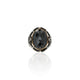 Silver Antique Blackbone Boys Ring