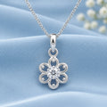 Silver Flower Pendant