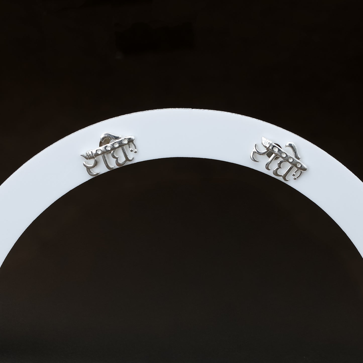 Radha Silver Statement Earrings