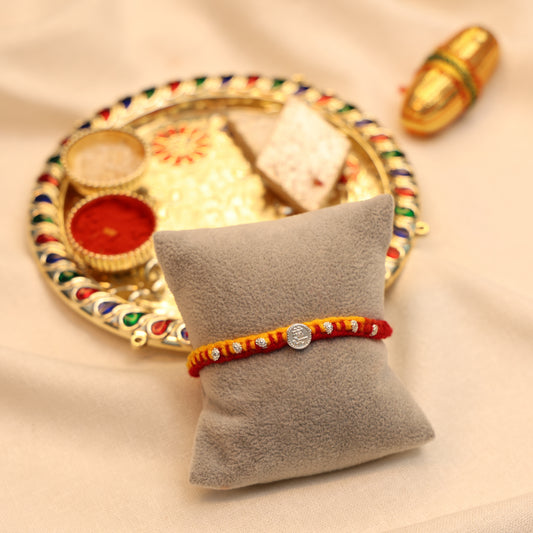 Mere Bhaiya Silver Rakhi Blessings