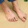 Elegant Silver Pag Phool Payal – Lightweight and Graceful Anklet
