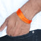 Silver Classic Orange Moli Bracelet for Him