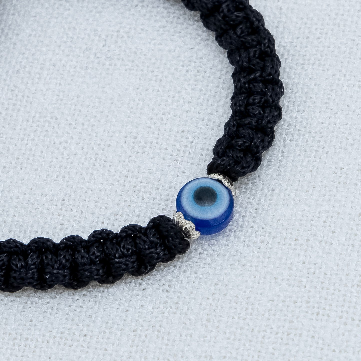 Handmade Black Thread Evil Eye Bracelet