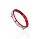 Silver Gorgeous Red colors Beads Bangles