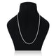 Silver Simple Kadi Design Chain for Boys