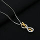 Sterling Silver "Infinite Affection" Pendant for Women