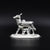 Silver Cow and Calf Idol for Puja, Home Decor and Gifting Purpose