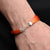 Silver Classic Orange Moli Bracelet for Him