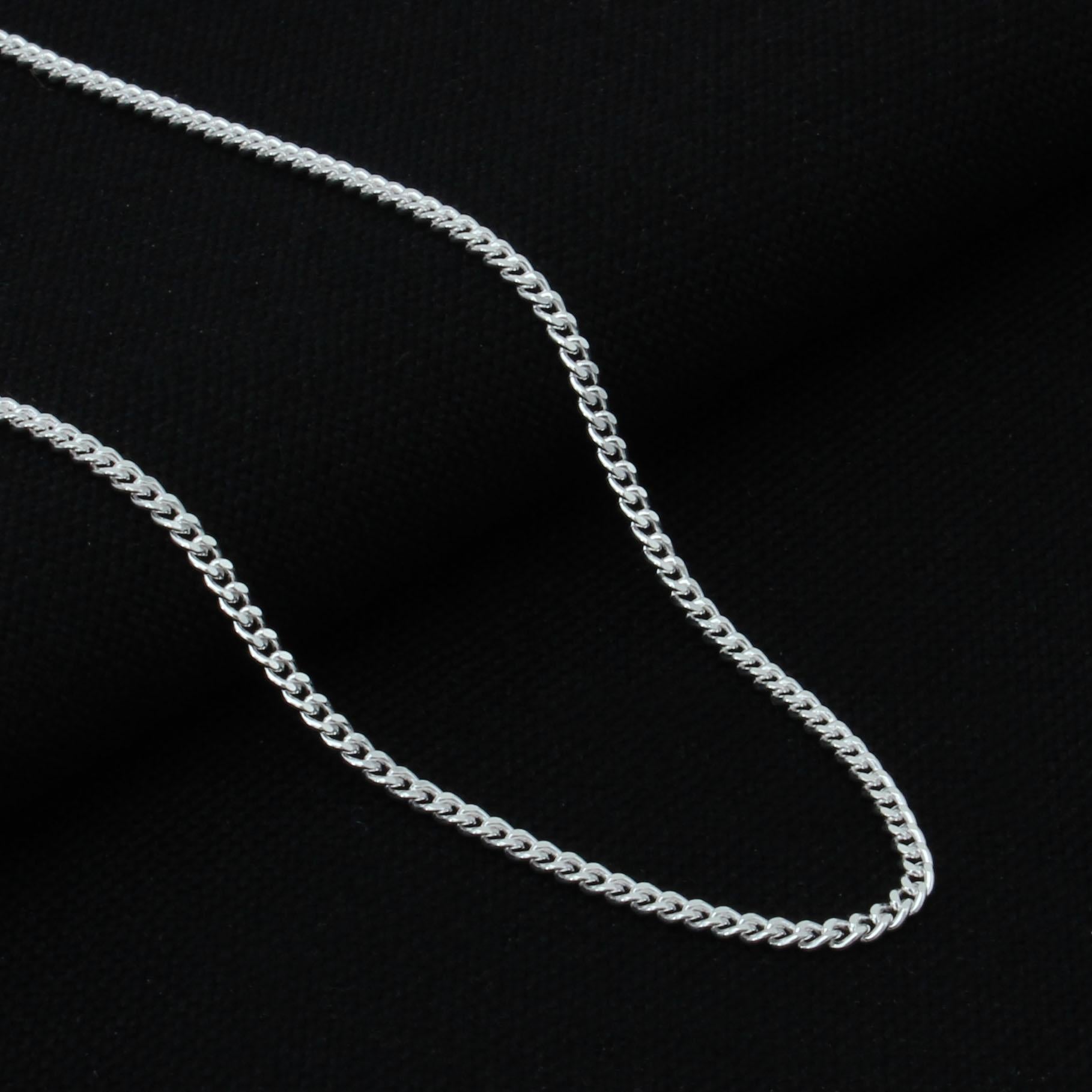 Silver Interlinked Rainy Chain