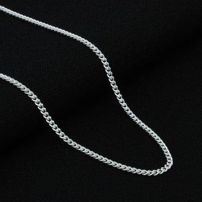 Silver Interlinked Rainy Chain