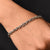 Elegant silver bracelet for girls with a classic design