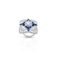 Stylish sterling silver ring for women’s fashion.