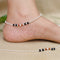 Silver Payal with Sparkling Multiple Color Beads