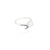 Silver Pristine White Gemstone Ring