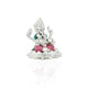 Silver Charming Lord Ganesha Murti
