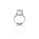 Sterling Silver "Shining Glory" Designer Pearl Ring for Girls