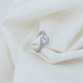 Statement Silver Stone Ring