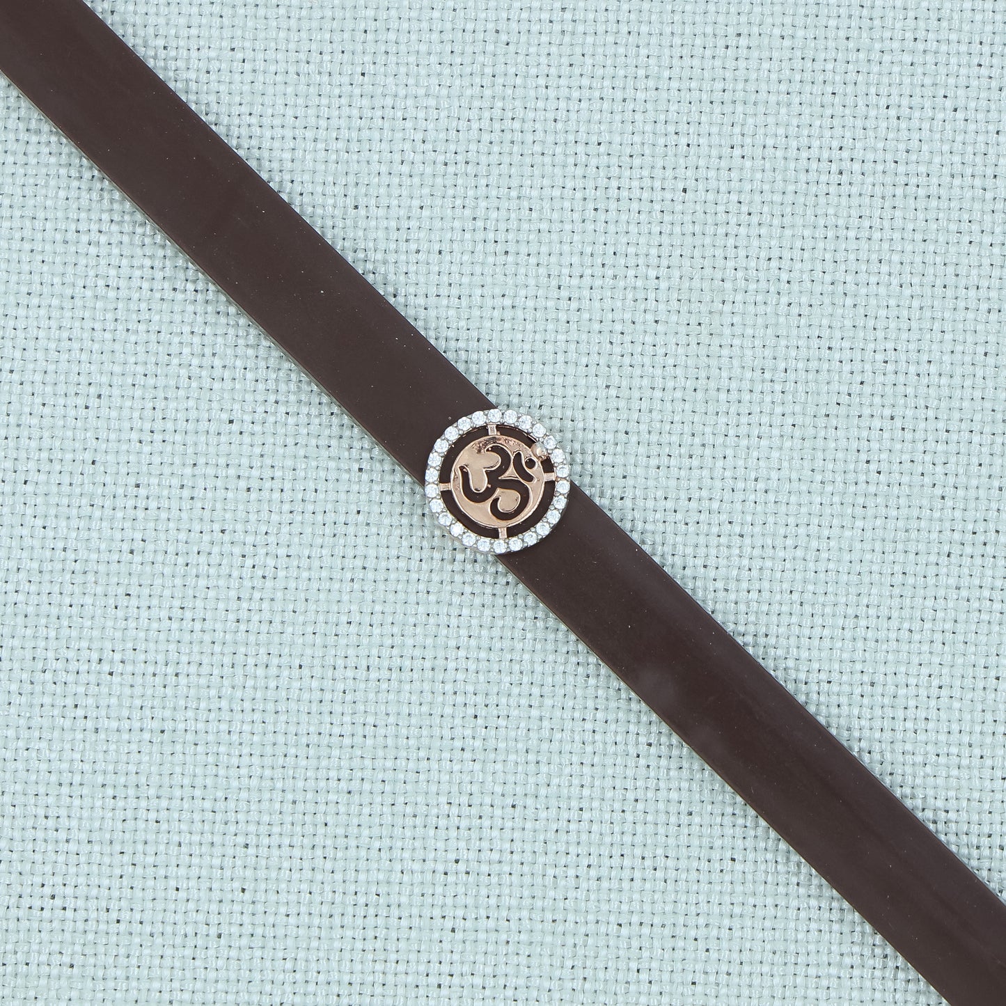 Classic Men's Silver OM Wristband