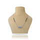 Designer Blue Stone Silver Mangalsutra for Women's