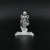 Premium silver-plated Vishnu idol, symbolizing protection and harmony, designed to enhance your home decor.