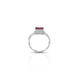 Sterling Silver Ruby Stone Ring