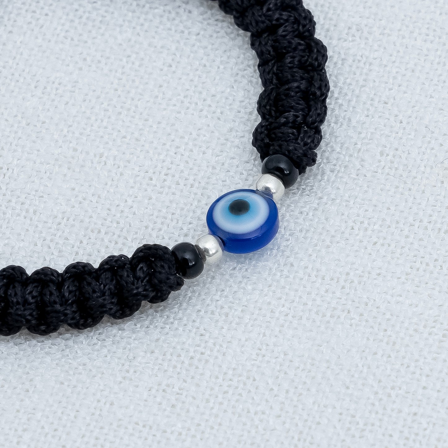 Handmade Black Thread Evil Eye Protection Bracelet