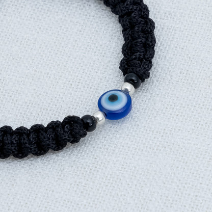 Handmade Black Thread Evil Eye Protection Bracelet