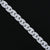 Stylish Cuban Link Silver Bracelet for Men's