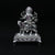 Premium silver Maa Durga murti, symbolizing strength and protection, perfect for gifting and devotional purposes.