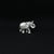 Silver "Powerful Elephant" Murti