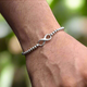 Sterling Silver Infinite Symbol Bracelet for Boys