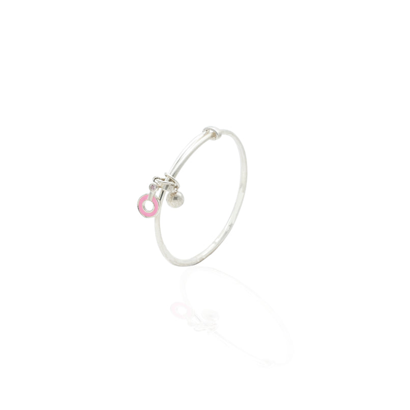 Kids' Silver Solo Shasy Kada - Simple and Stylish Jewelry