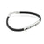 Sophisticated Cartier bracelet featuring a silver and black design, perfect for men and women