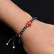 Silver Center Cute Teddy Face Anklet for Baby