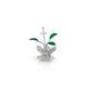 Elegant silver Tulsi plant, perfect for bringing calm, harmony, and positive energy to your home.