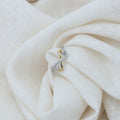 Twin Heart Infinity Silver Ring