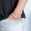 Minimalist Silver Kada – Crafted for Sophistication and Style
