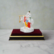 Silver Plated RadhaKrishna Idol Wax Murti