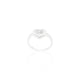 Silver Passionate Heart Shape Ring
