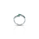 Sterling Silver Malachite Ring For Girls