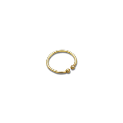 Gold Beautiful Traditional Nose Ring