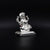 Silver Lakshmi Idol for Home Decor or Worship