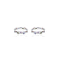Show your love with silver bangles featuring charming heart designs, perfect for adding a romantic touch to your style.